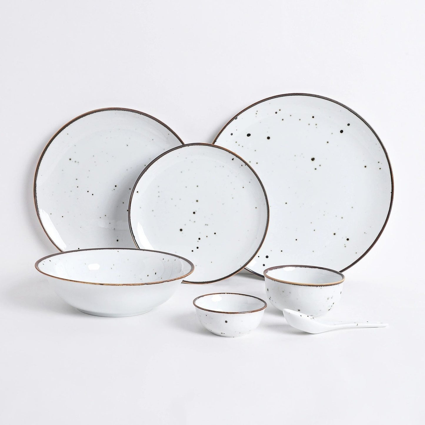 White Sapphire Dinner Set (33 Pcs)
