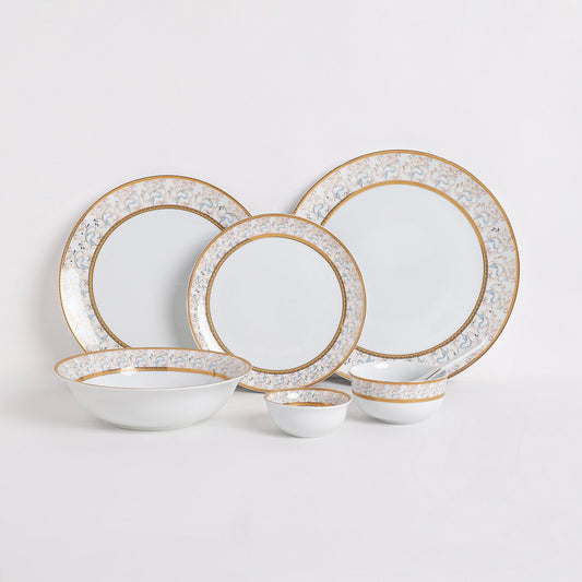 Golden Bouquet Dinner Set (33 Pcs)