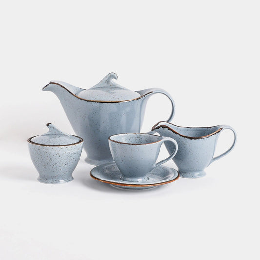 Storm Grey Tea Set (17 Pcs)
