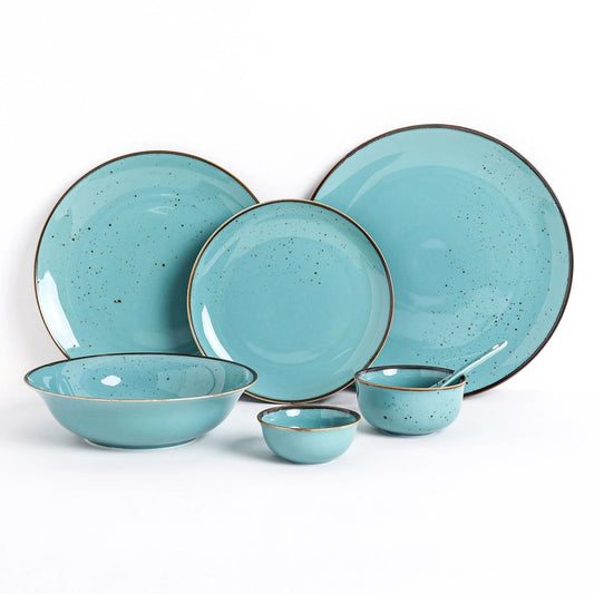 The Green Cascade Dinner Set (33 Pcs)