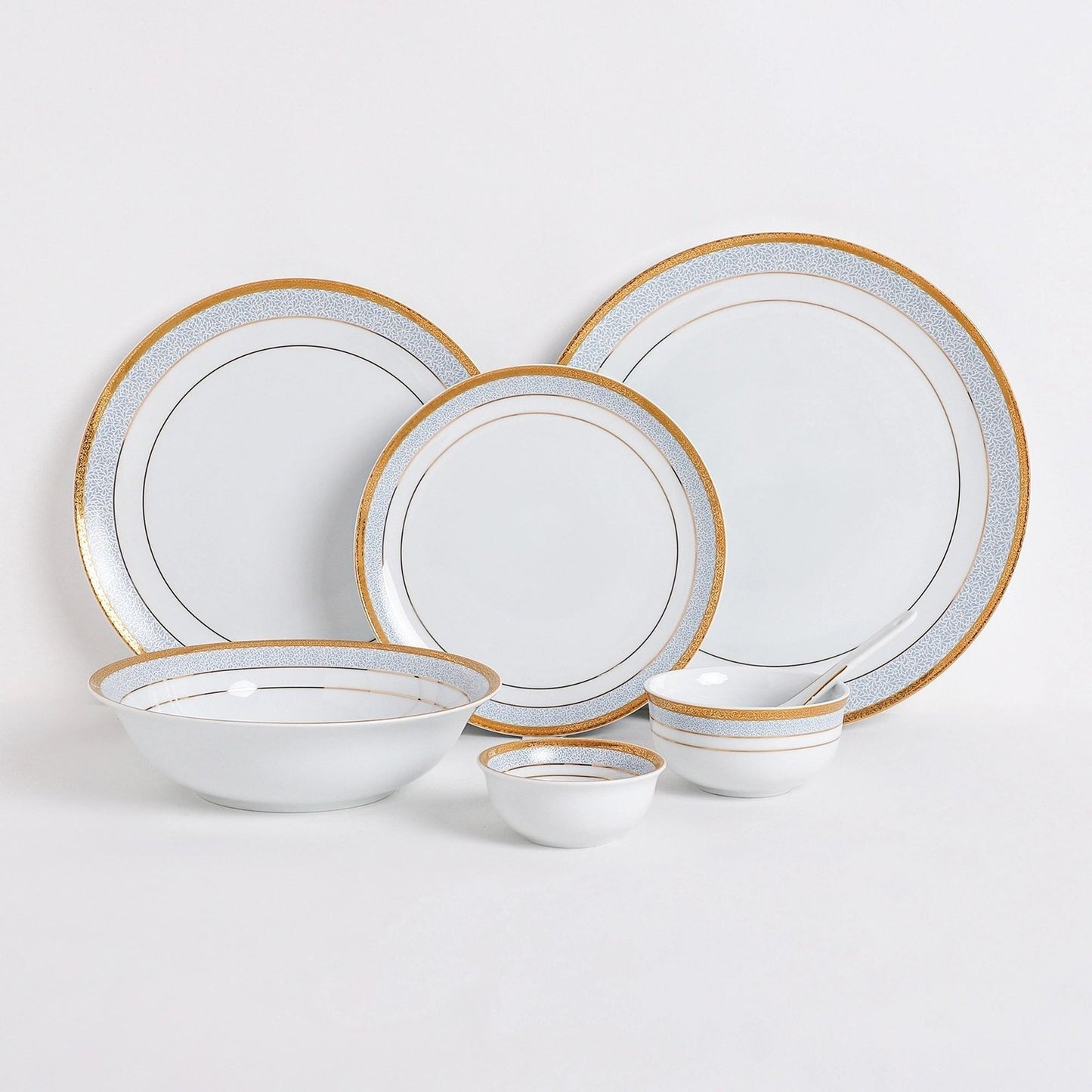Blue Horizon Dinner Set (33 Pcs)