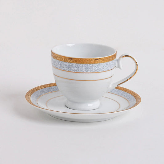 Blue Horizon Cup & Saucer Set (12 Pcs)