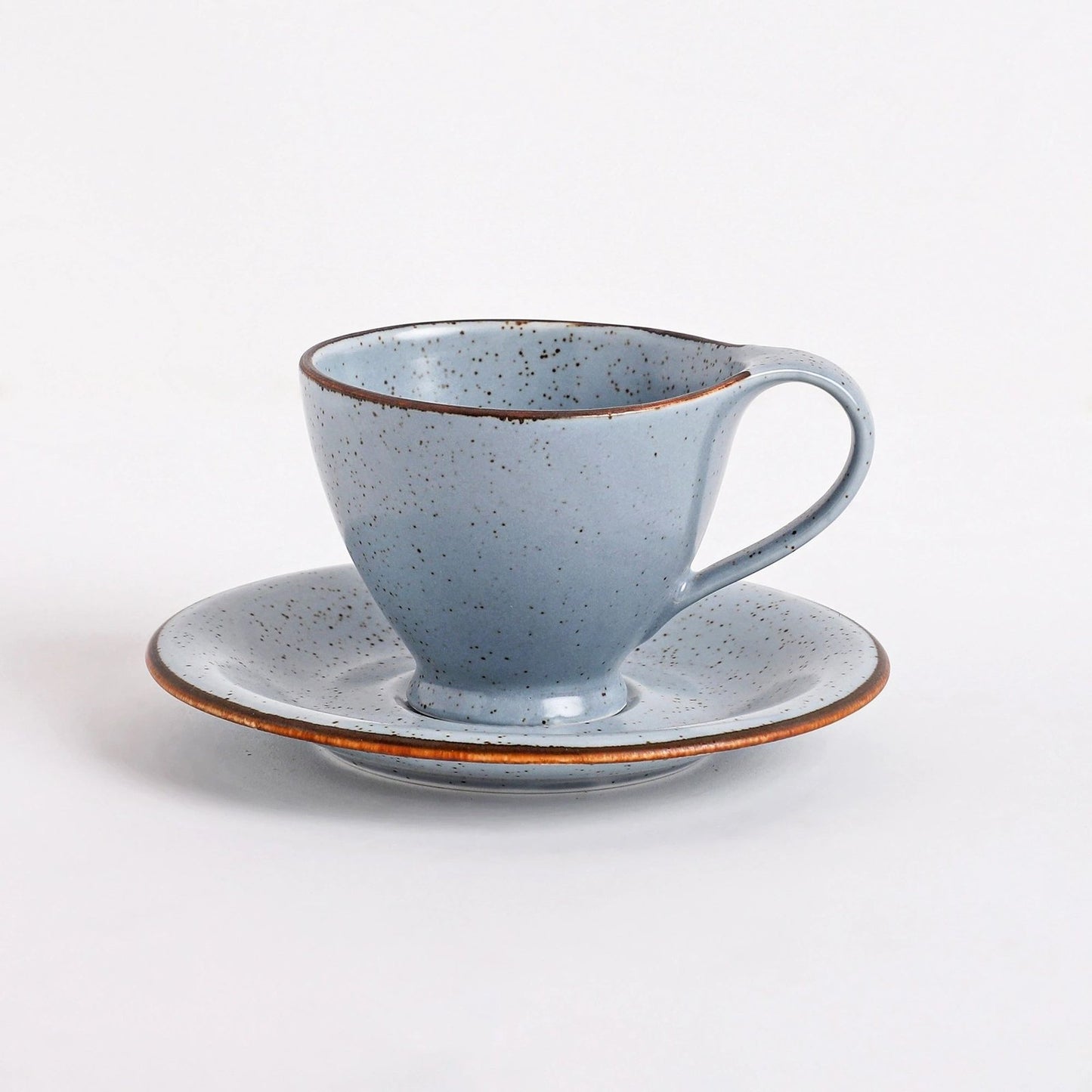 Storm Grey Cup & Saucer Set (12 Pcs)